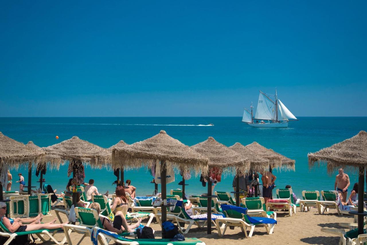 Benal Beach, Luxury Sea & Mountain View Beachside 1 Bedroom Apartment Benalmádena Exterior foto